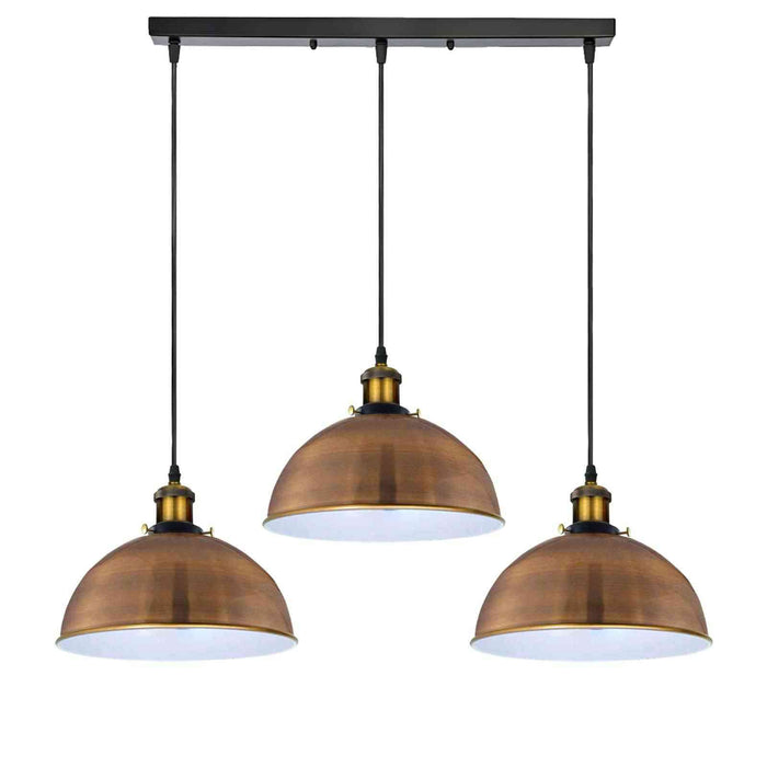 3 Way Linear Bar Pendant Metal Easy Fit Dimmable ~6796