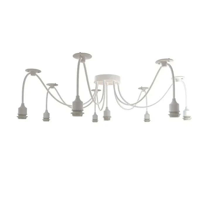 8 light spider pendant Light E27 adjustable swag hook~ 5110