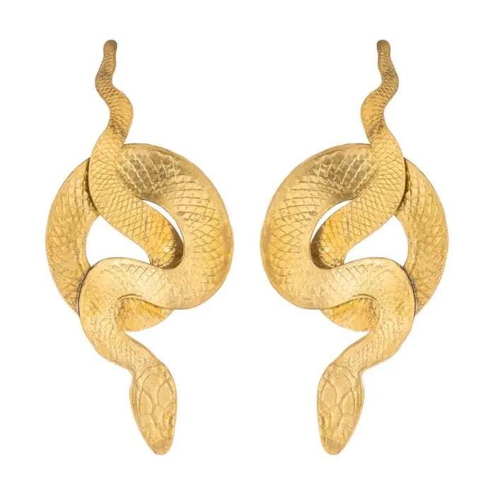 Anagata Snake Earrings