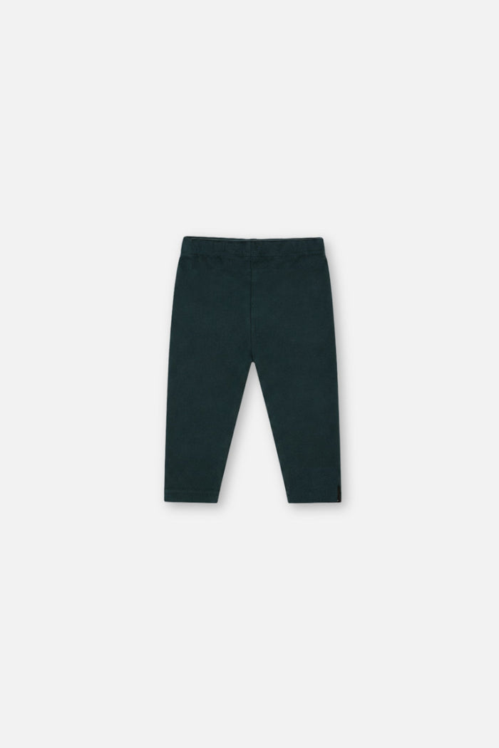 Baby Rib Leggings Jasper Printed Green-1