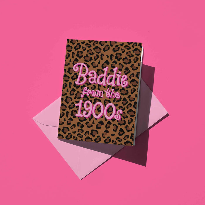 Baddie From The 1900s Card