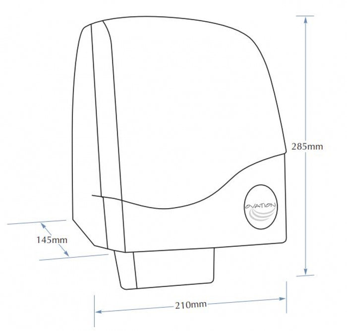 Bradley Ovation 220-1900 Hand Dryer Auto