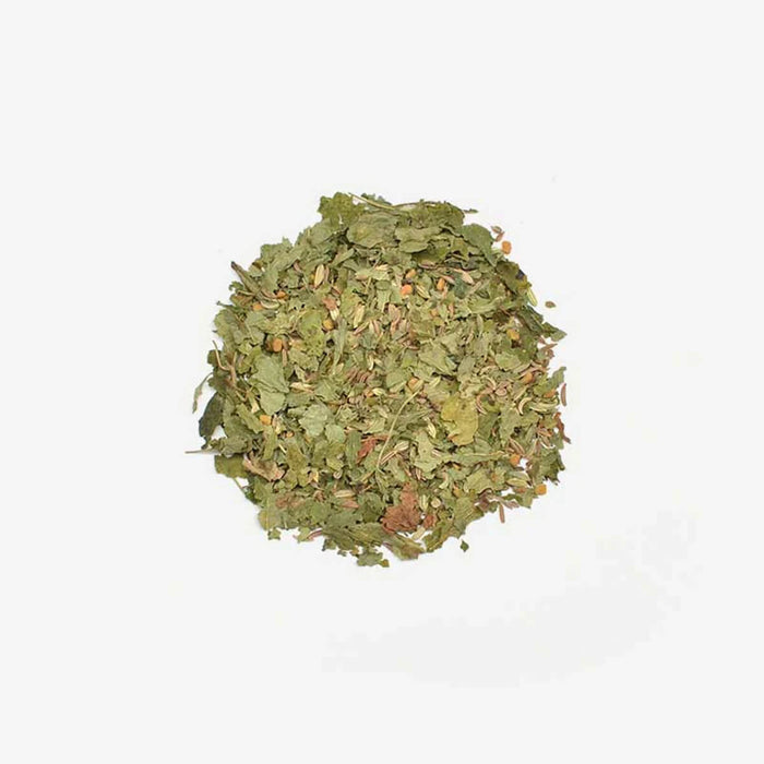 Love Tea Breastfeeding Loose Leaf Tea leaves, herbal blend to help maintain healthy breast milk supply.