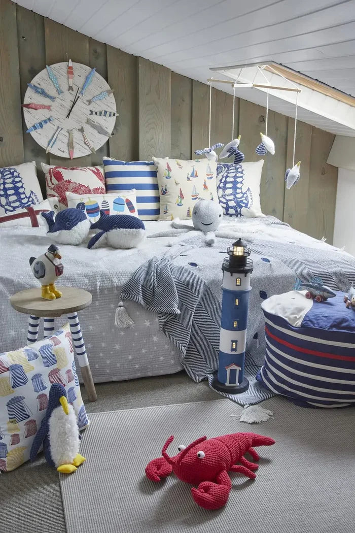 Cotton Sailboat Throw