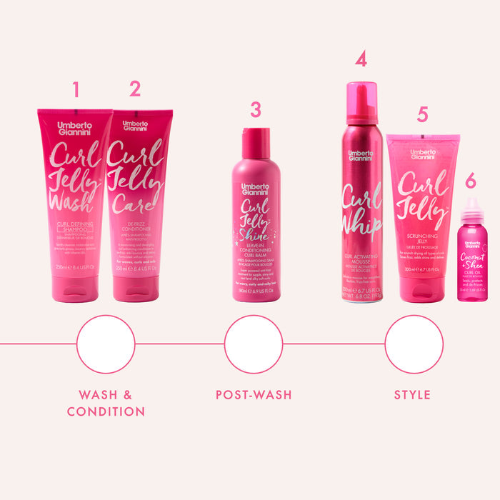 Curl Jelly Shine Leave-In Conditioner 180ml
