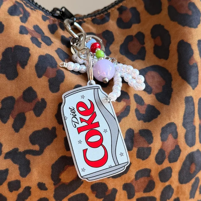Diet Coke Keychain/Bag Charm