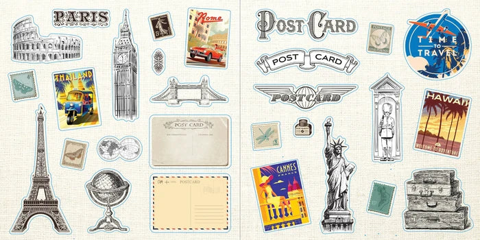 Ephemera Sticker Book