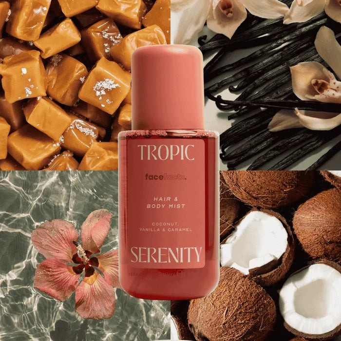 Face Facts Hair & Body Mist Tropic Serenity 240ml