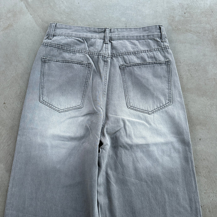 Faded Grey Denim