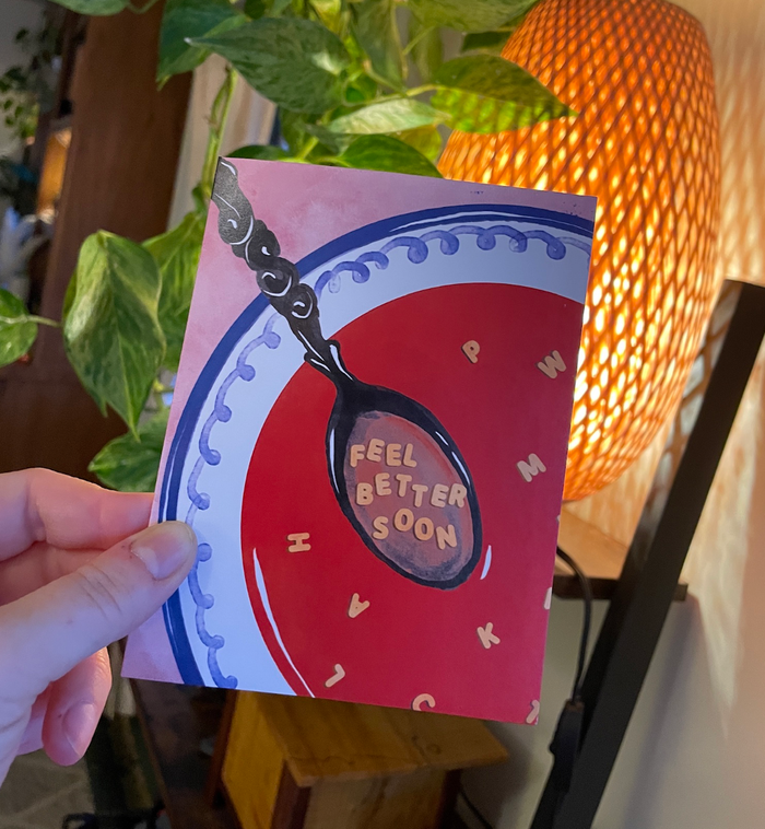 Feel Better Soup Card