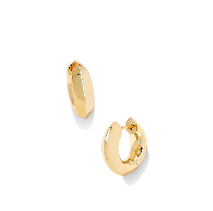 Kendra Scott Mikki Metal Huggie Earrings