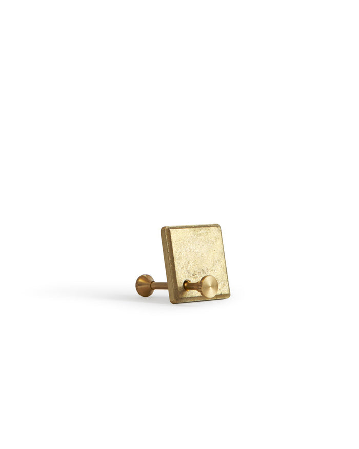 Diamond Plate Key Ring by Futagami on a white background