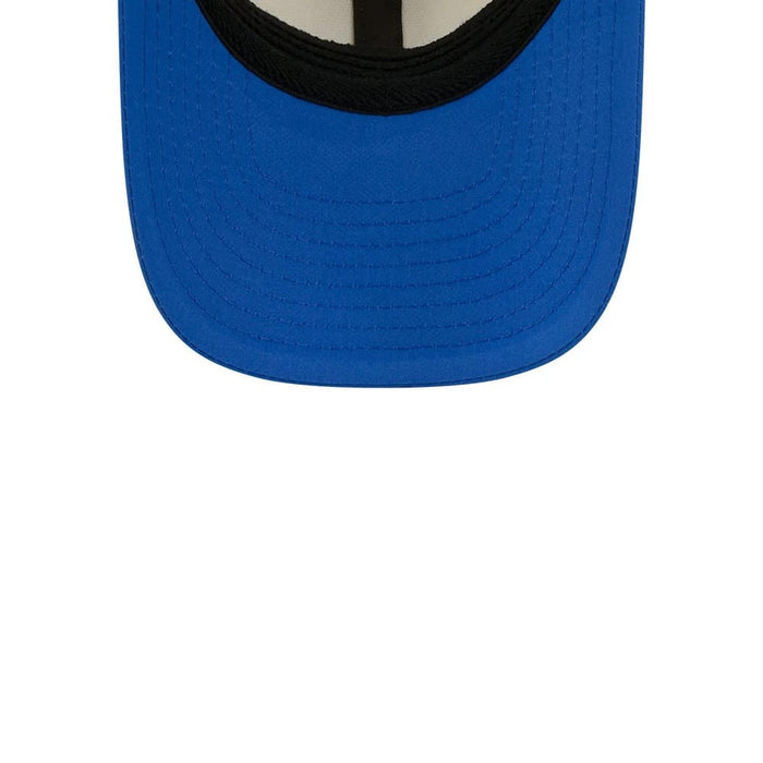 Pictured is this NFL Training 2026 LA Rams 39THIRTY M-Crown Stretch Fit cap in white. 7