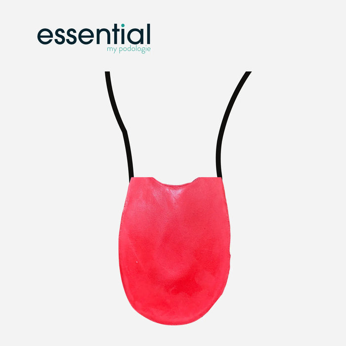 Latex heel cup for heel spurs - Shore 30-40 - Red