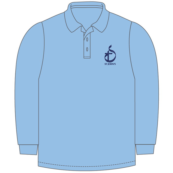 Long Sleeve Polo Shirt **SALE PRICE - DISCONTINUED ITEM**