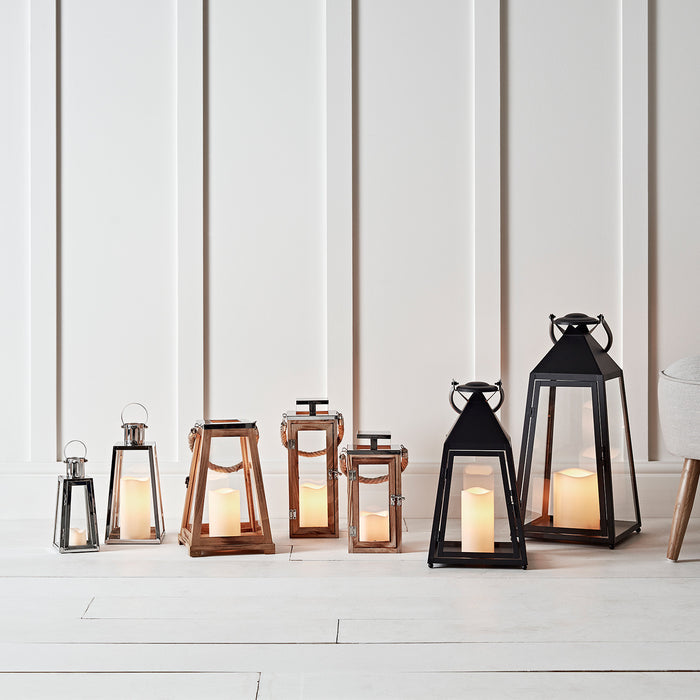 Miners Stainless Steel Battery Candle Lantern