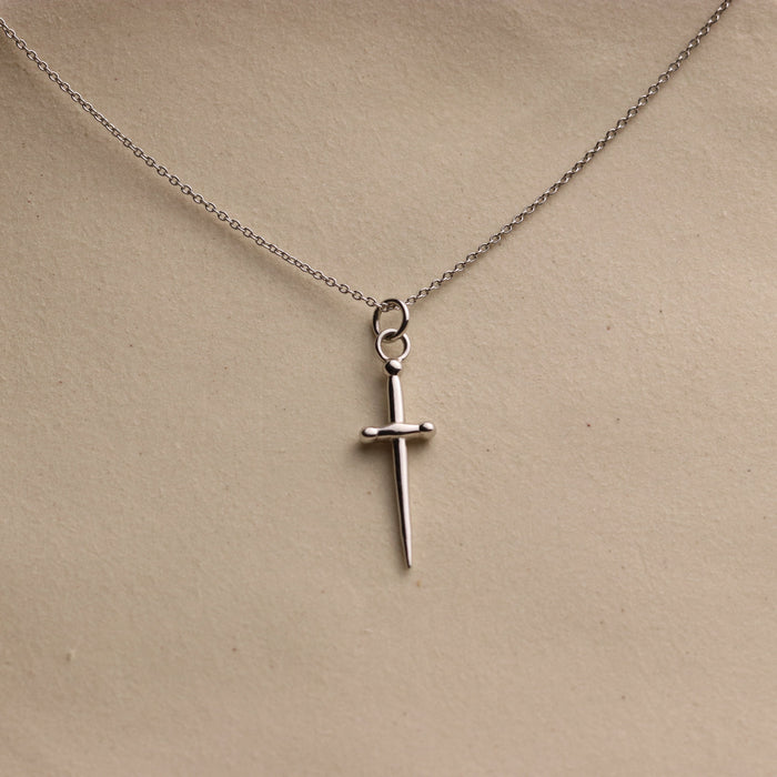 Mini Dagger Sword Necklace - La Lovely Vintage