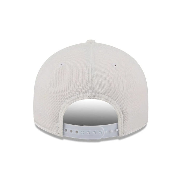 Pictured is this New Era Golf 9FIFTY Snapback cap in white. 7