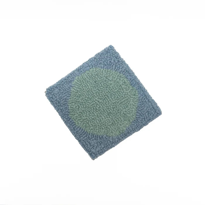 Opal Rugs Lake + Sage Coaster Set