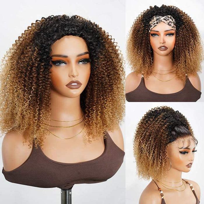 Ombre #T1B/30/27 / 14'' / Kinky Curly