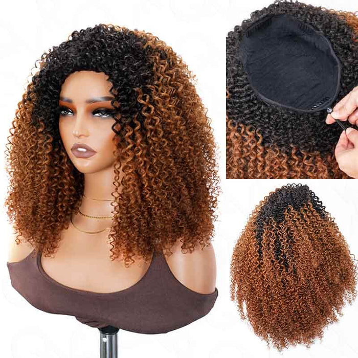 Ombre #T1B/30 / 14'' / Kinky Curly