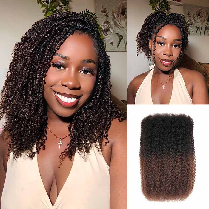 Ombre #T1B/4 / 10'' / 3 Packs (Full Head)