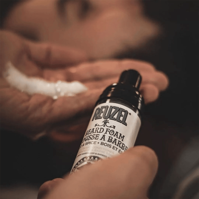 Reuzel Wood & Spice Beard Foam 70ml - Beauty Tribe