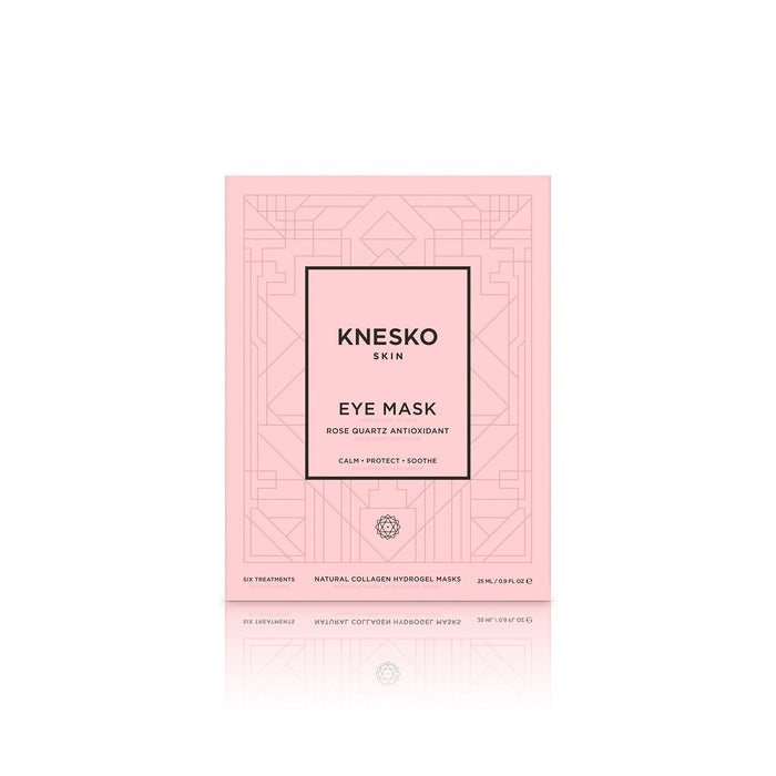 Rose Quartz Antioxidant Eye Mask - 6 Pack | Knesko