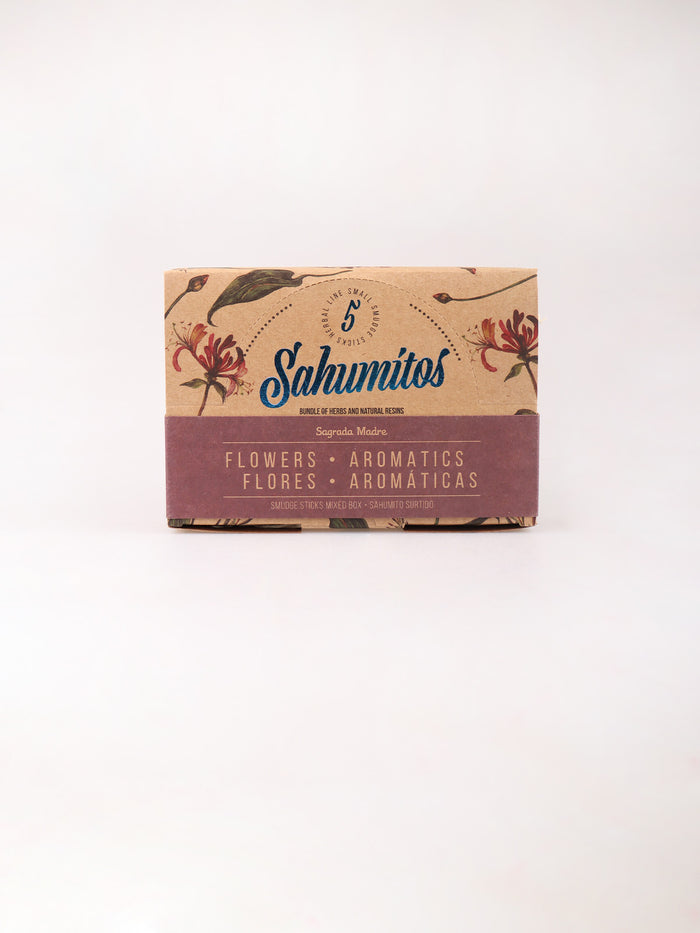 Sagrada Madre - Premium Smudge Stick Set (4pc) | Flowers and Aromatic Herbs-Image 3