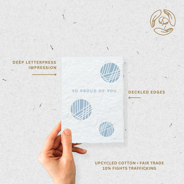 So Proud of You- Greeting Card
