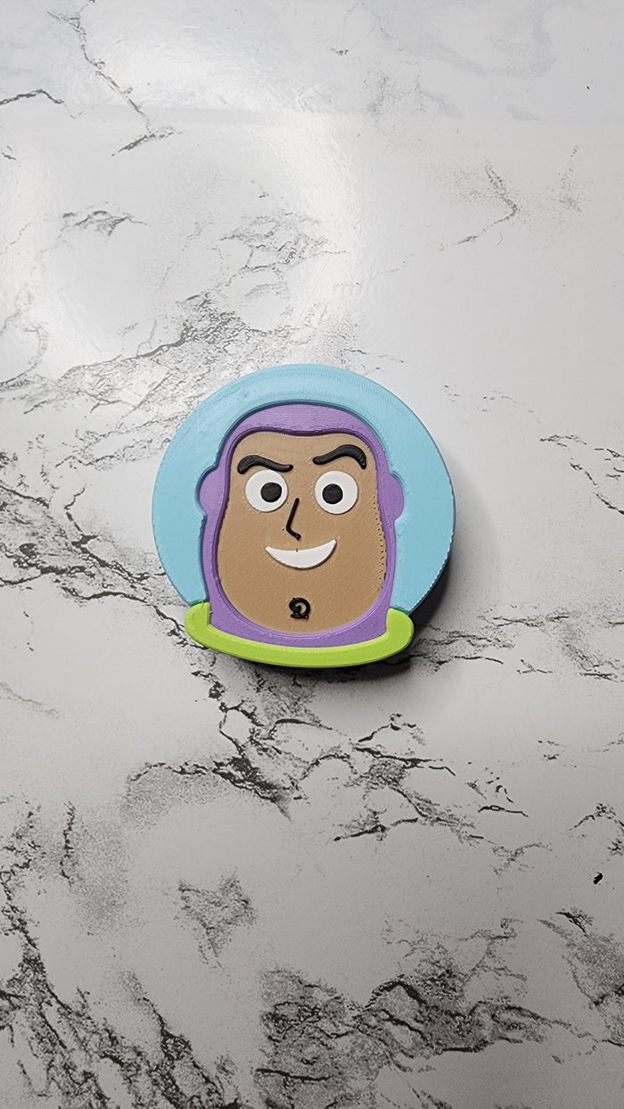 *STL /3MF FILE * Cartoon Astronaut Straw Topper 8mm & 10mm