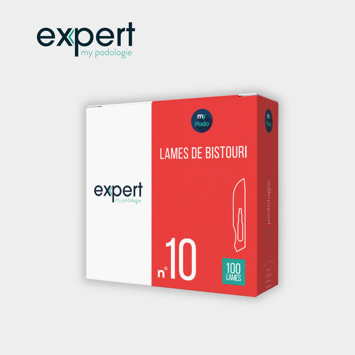 100 Sterile Scalpel Blades - Expert by My Podologie Expert