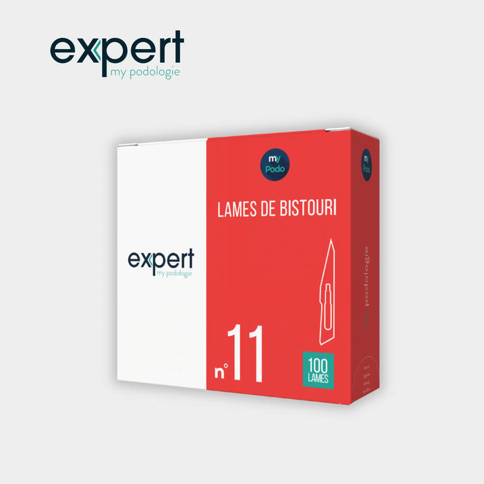 100 Sterile Scalpel Blades - Expert by My Podologie Expert