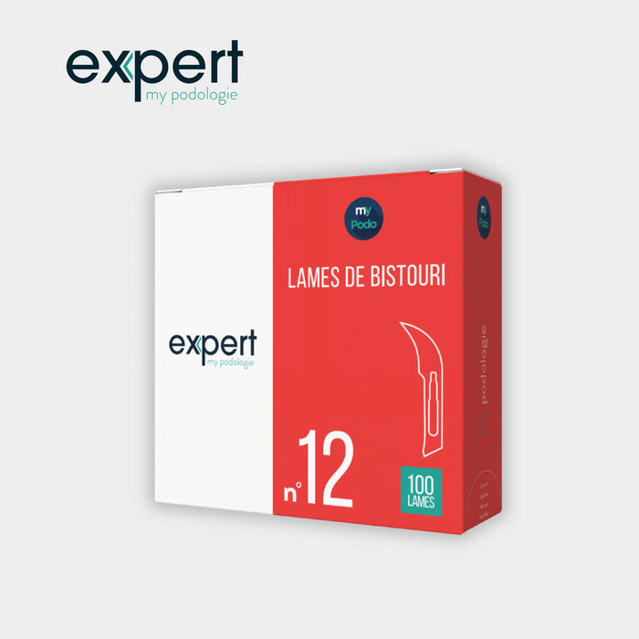 100 Sterile Scalpel Blades - Expert by My Podologie Expert