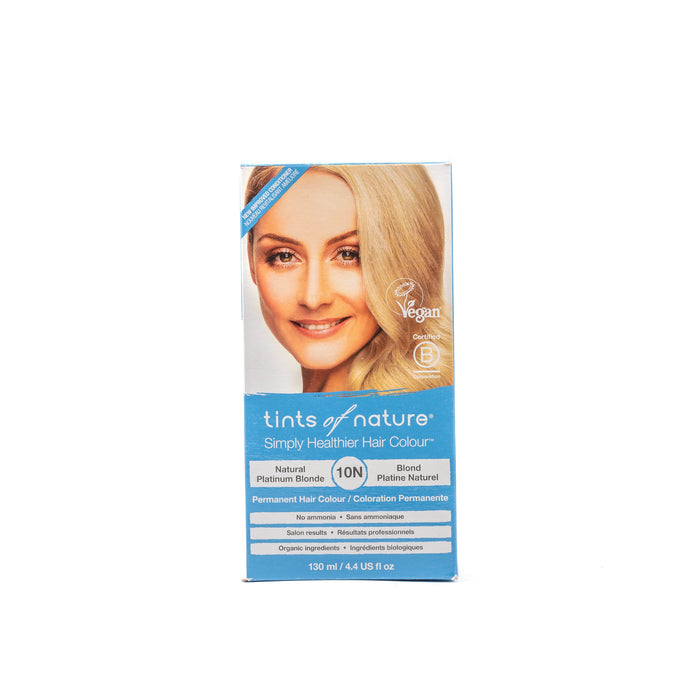 10N Natural Platinum Blonde Permanent Hair Dye
