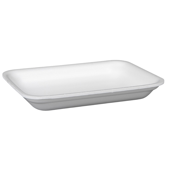 2P White Foam Trays