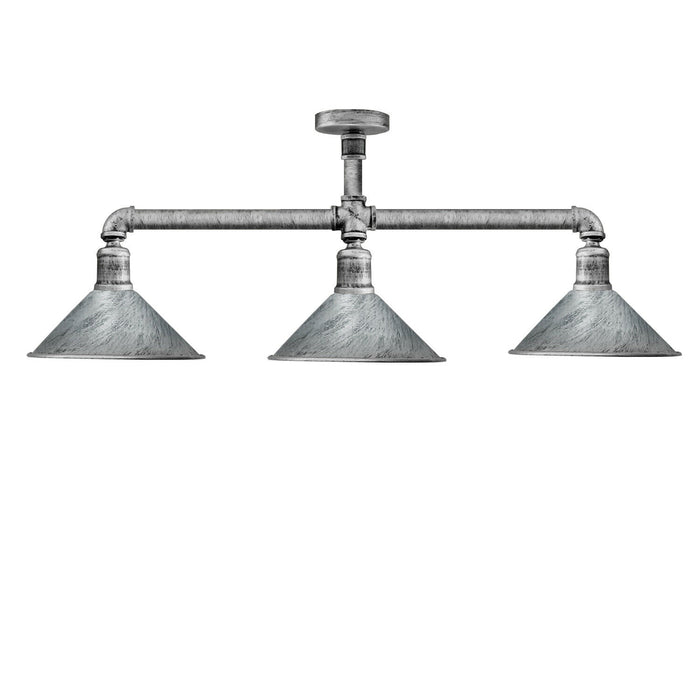 3 Light Kitchen Ceiling Light Steampunk Light Fixture ~ 3526