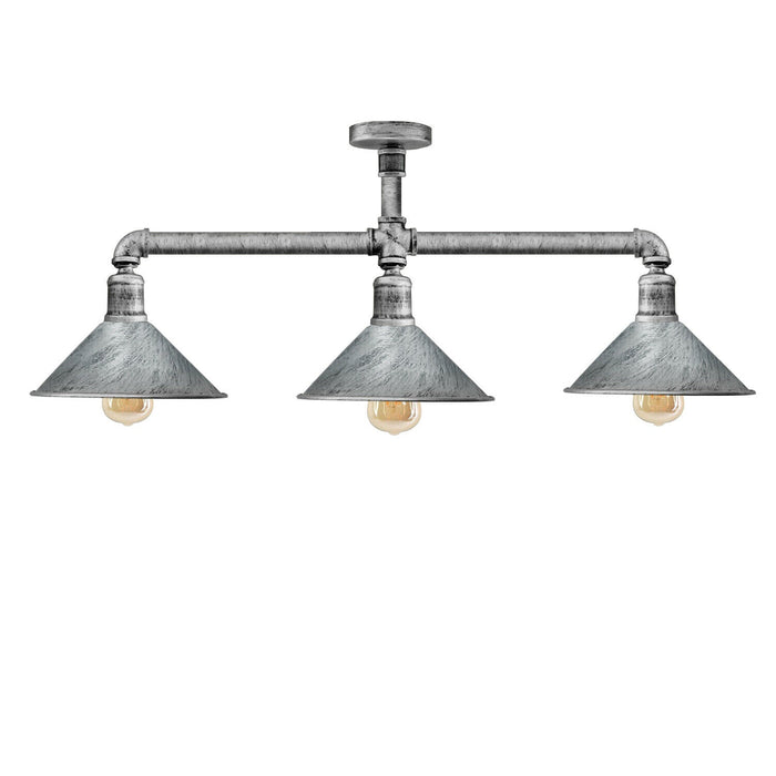 3 Light Kitchen Ceiling Light Steampunk Light Fixture ~ 3526