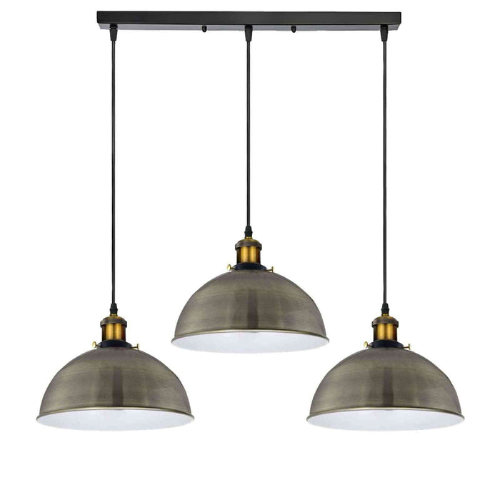 3 Way Linear Bar Pendant Metal Easy Fit Dimmable ~6796