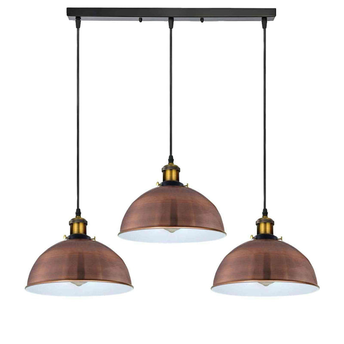 3 Way Linear Bar Pendant Metal Easy Fit Dimmable ~6796
