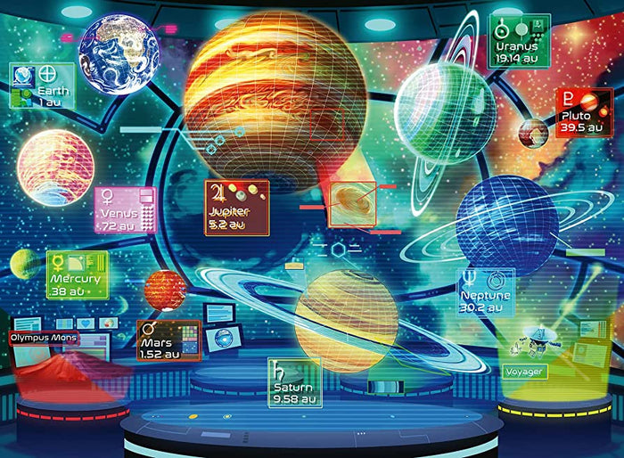 300 pc Planet Holograms Puzzle