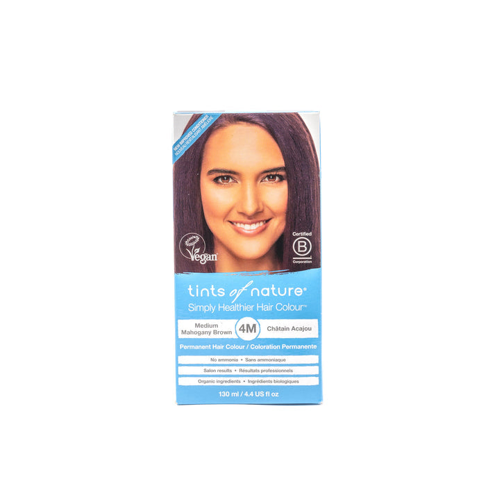 4M Medium Mahogany Brown Permanent Hair Dye