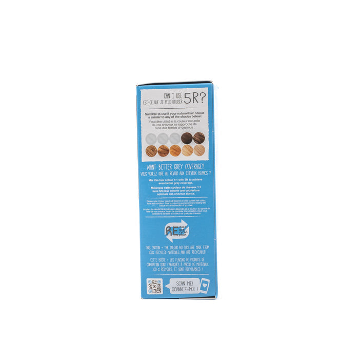 5R Rich Copper Brown Permanent Hair Dye