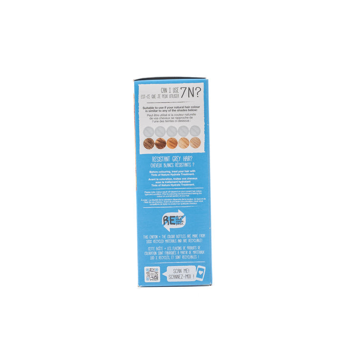 7N Natural Medium Blonde Permanent Hair Dye