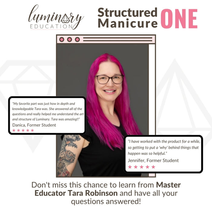 9/28/26 "Structured Manicure ONE" Certification Class