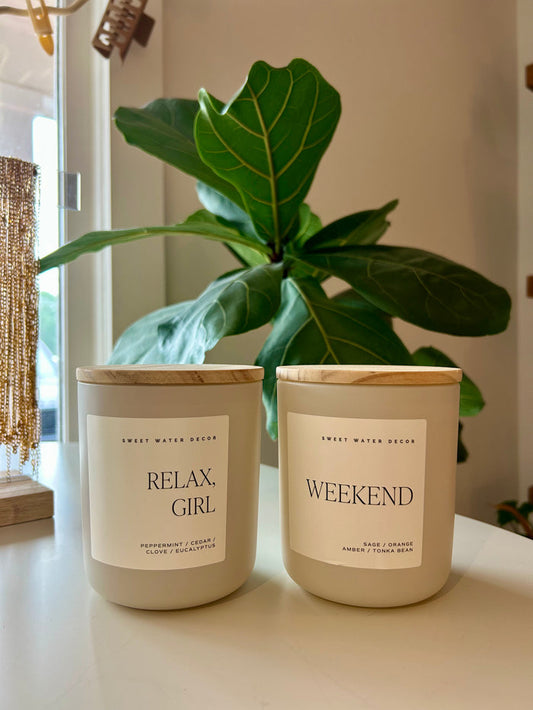 15oz Sweet Water Decor Candle