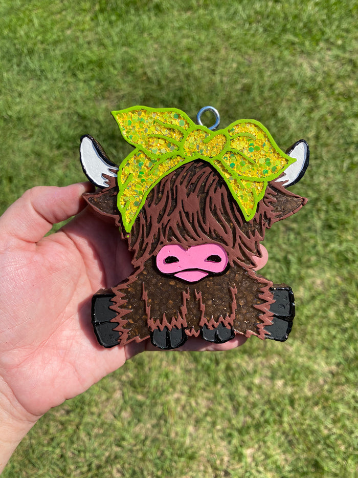 Cutie Highland Cow Freshie