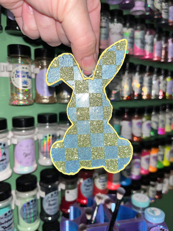 Checkered Bunny Freshie