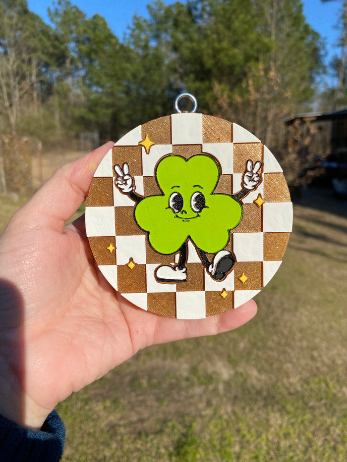 Checkered Shamrock Freshie