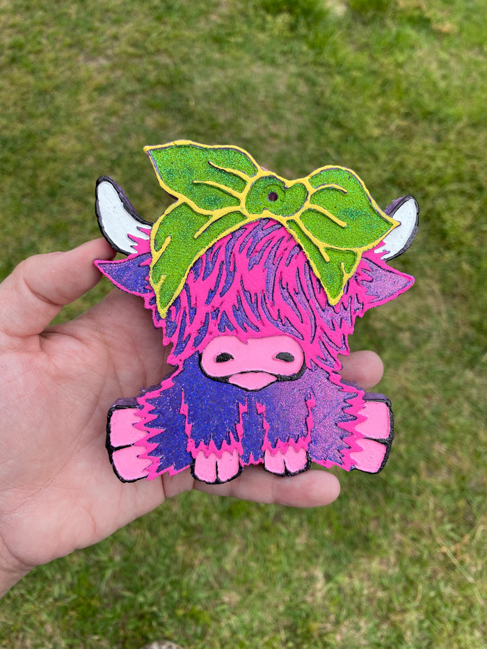 Cutie Highland Cow Freshie